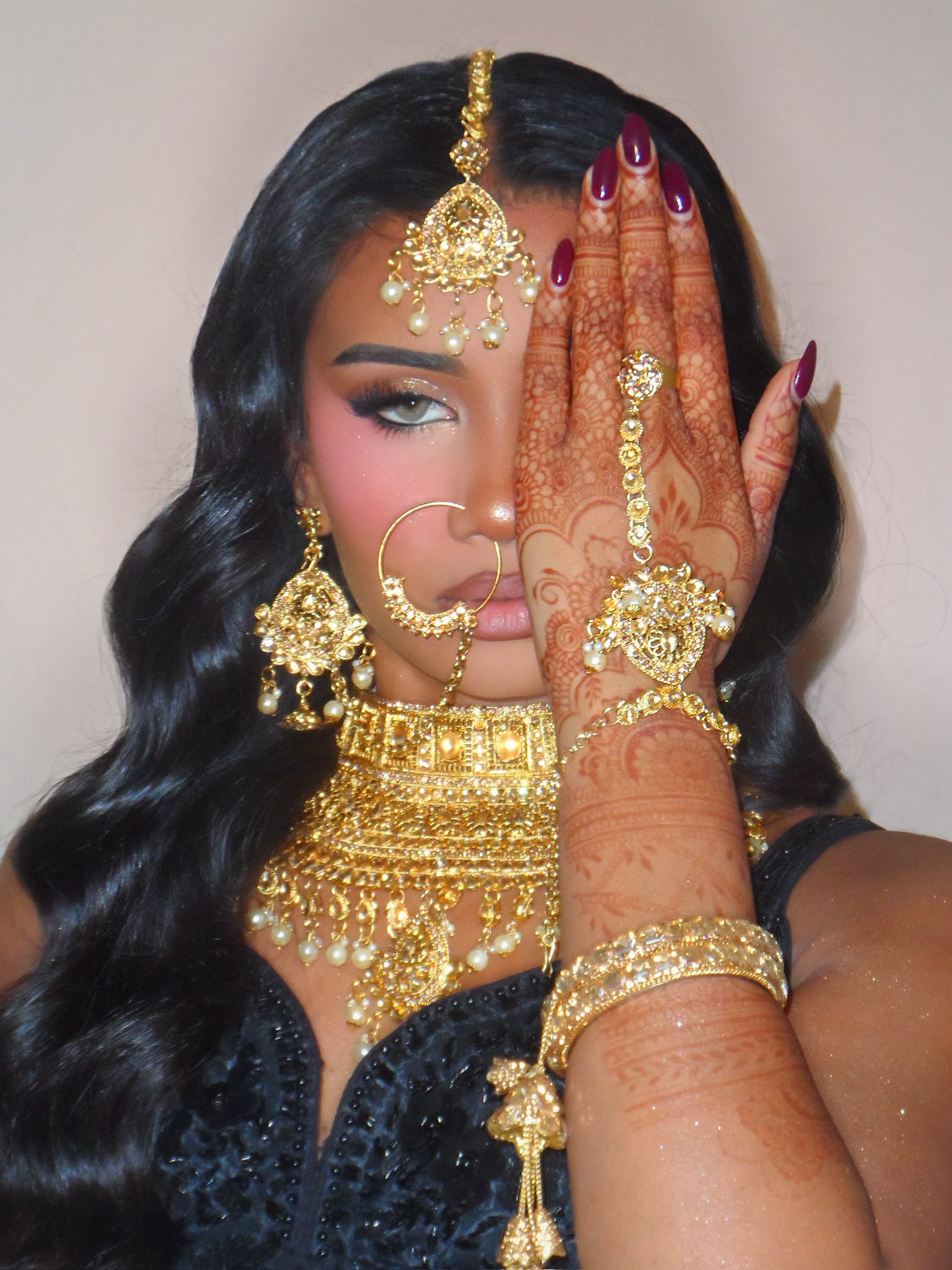 Bridal makeup look by RS Artistry