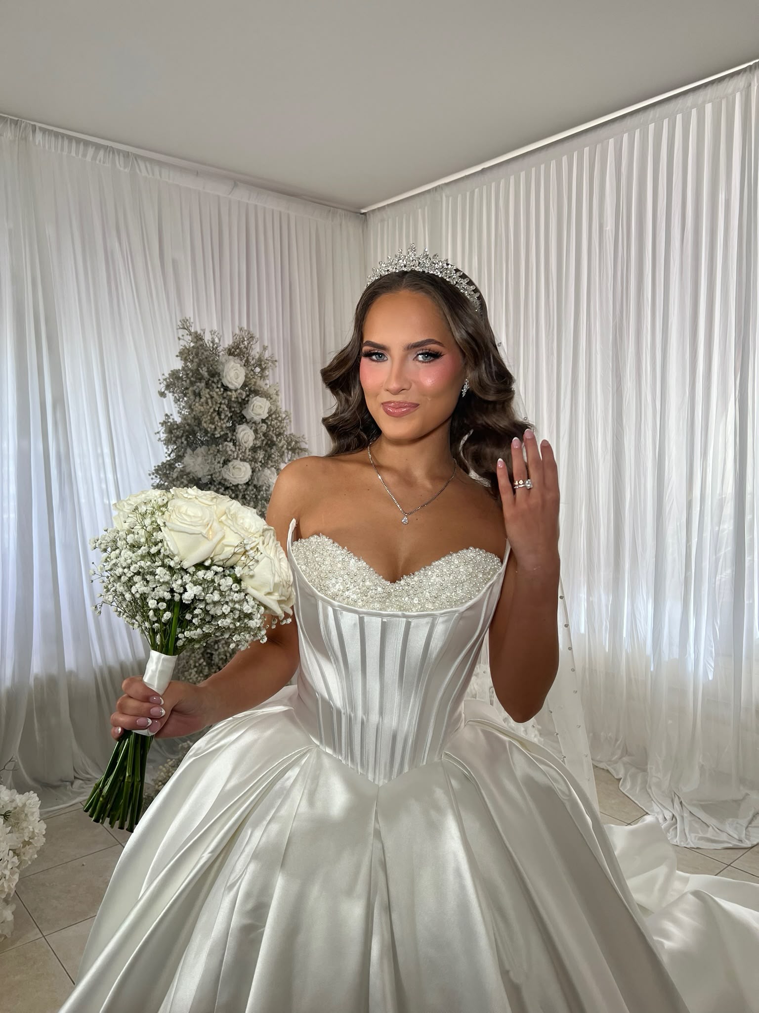 Bridal makeup look by RS Artistry