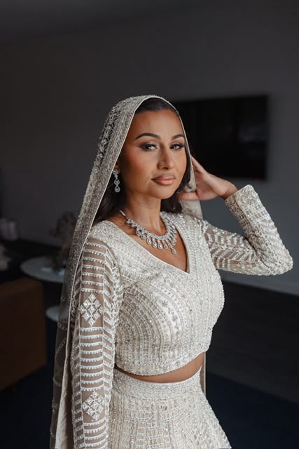 Bridal makeup look by RS Artistry